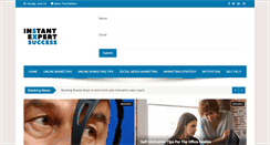 Desktop Screenshot of instantexpertsuccess.com